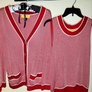 St John Collection Sweater and Tank Twin Set